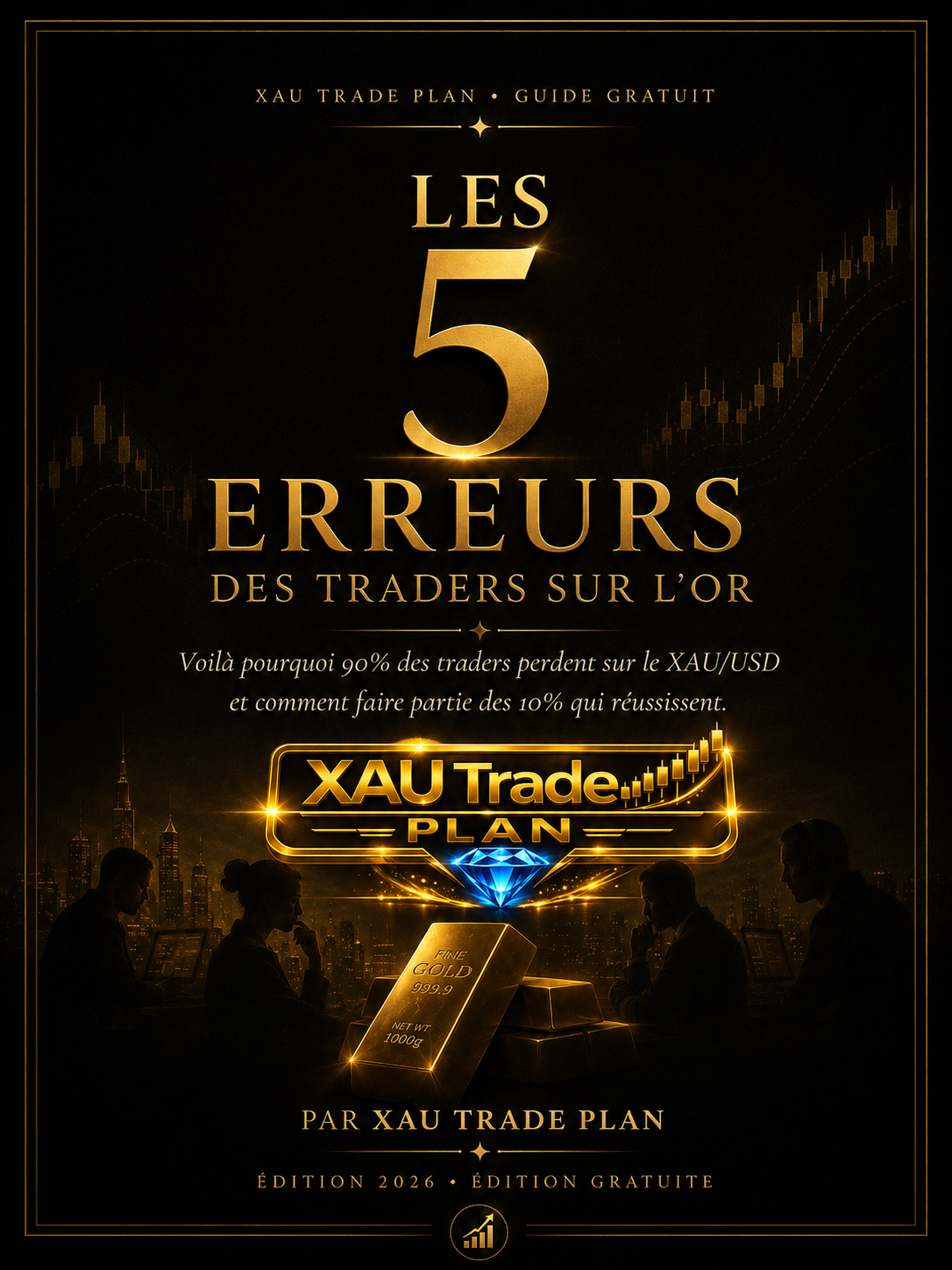 Les 5 erreurs des traders sur l'or