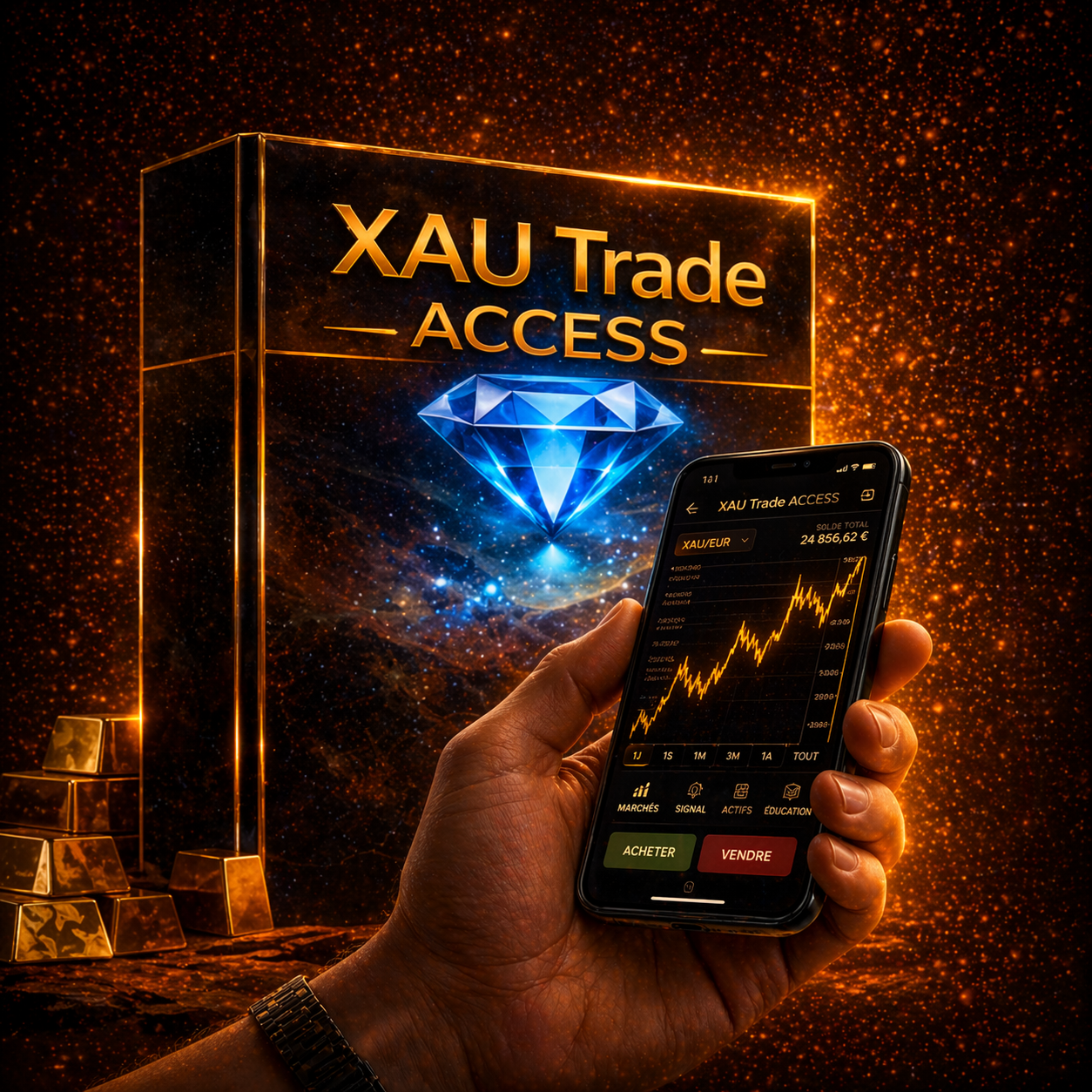 XAU Trade Access · Visuel produit