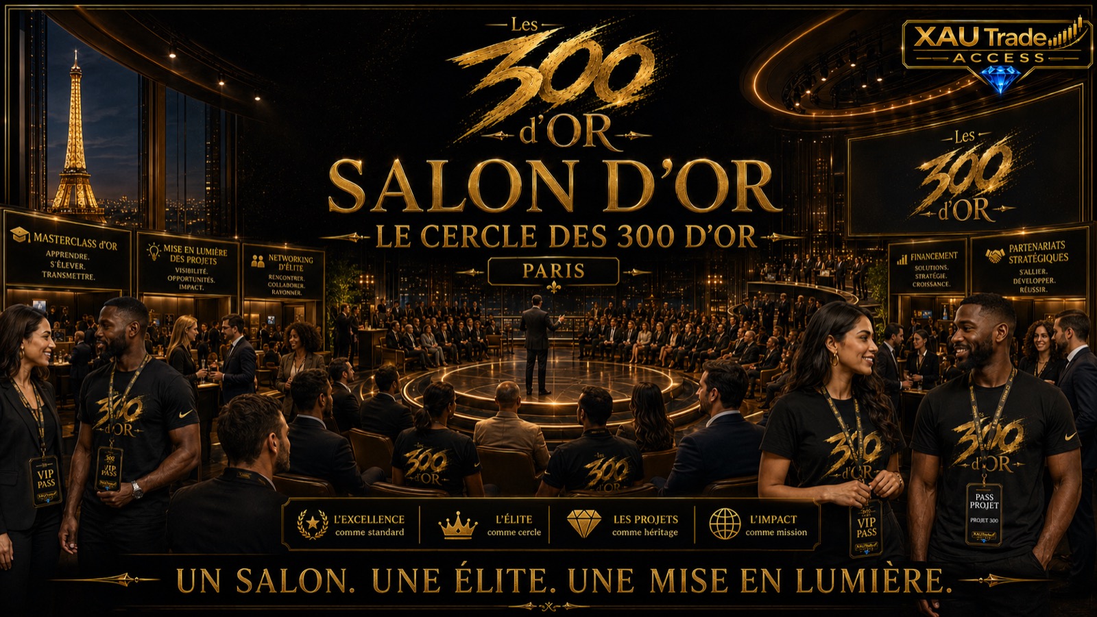 Le Salon d'Or · Le Cercle des 300 d'OR